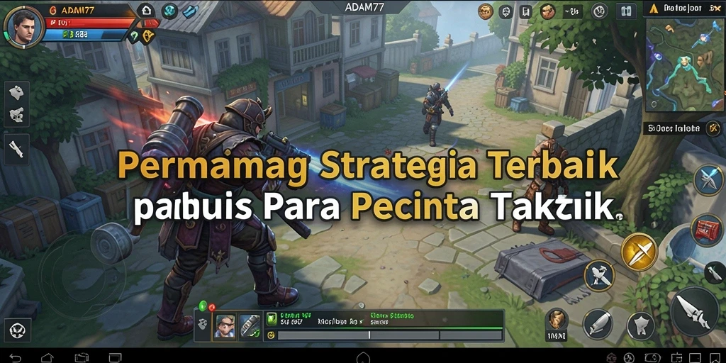 Gameplay ADAM77 yang menegangkan dan penuh strategi.