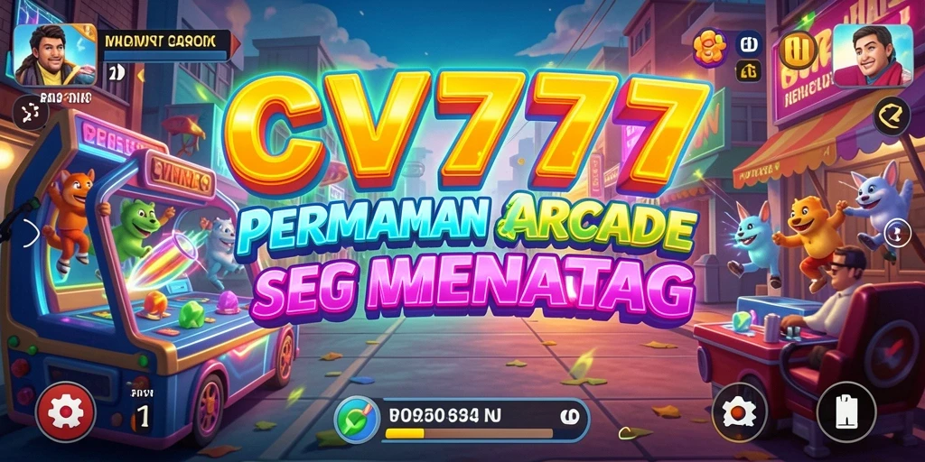 Tampilan gameplay menarik dari CV777 yang penuh warna dan dinamis.