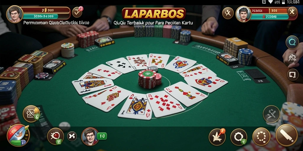Tangkapan layar gameplay QiuQiu yang seru di LAPARBOS.