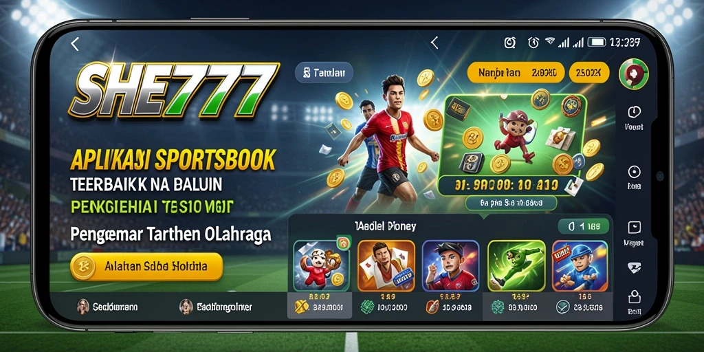 Tampilan gameplay <strong>SHE777</strong> saat melakukan taruhan olahraga secara live.